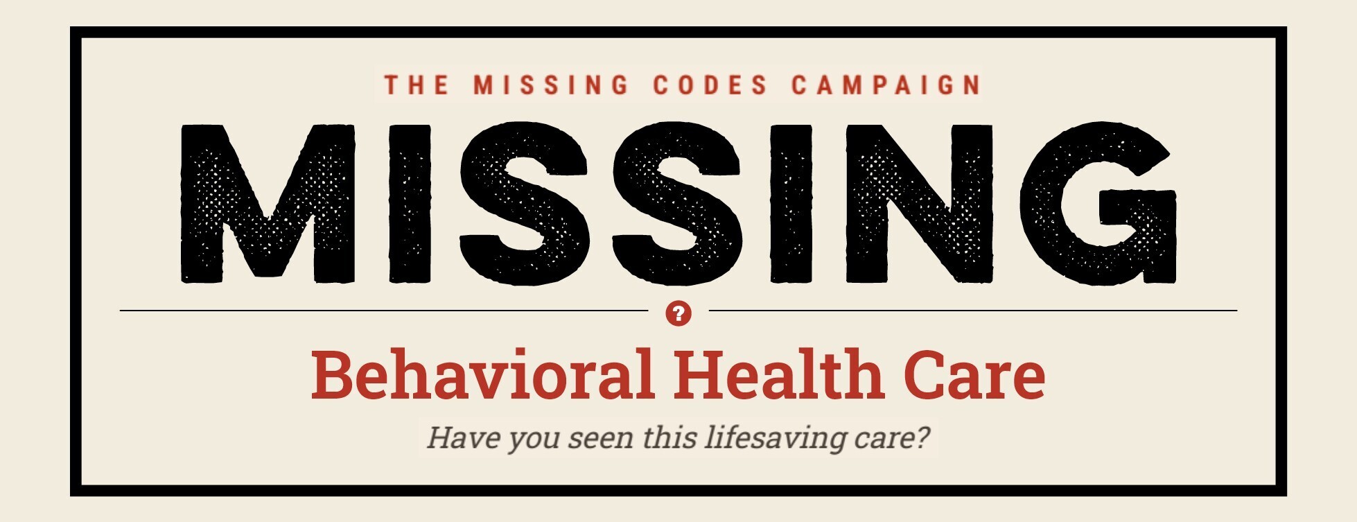 Join the Search for Missing Codes